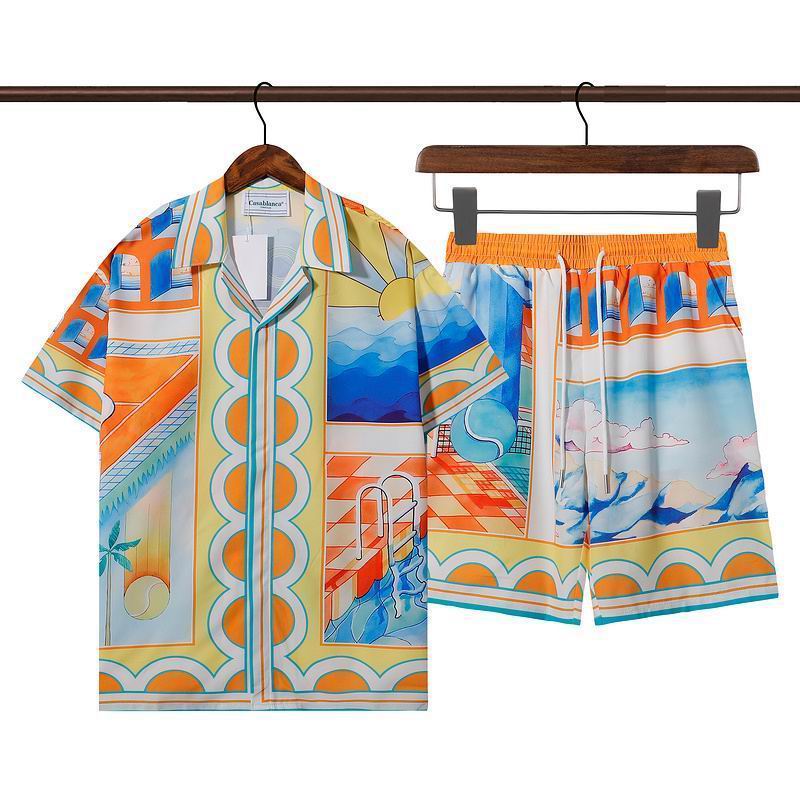 Casablanca Shirt & Shorts Set ID:20250801-22